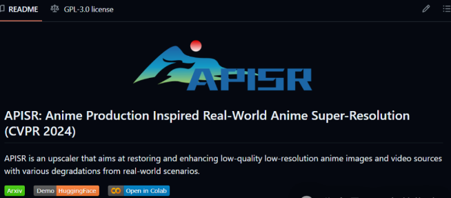 模糊动漫变高清!开源神器:APISR(已有 ComfyUI版)